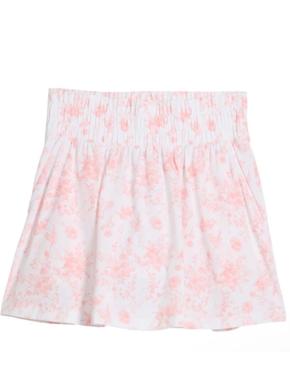 NWT Puma Smocked Waist Pink Floral Golf ⛳️ Skort Sz XL $75